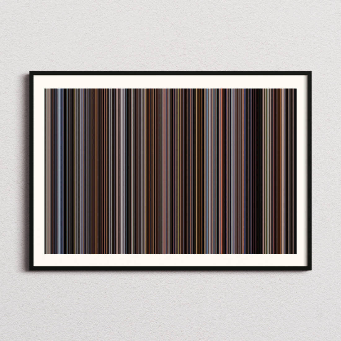 An Education Movie Barcode Poster - Barcode Only