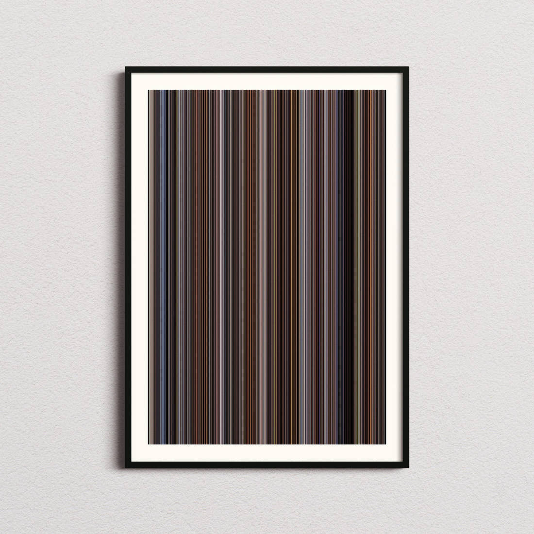 An Education Movie Barcode Poster - Barcode Only