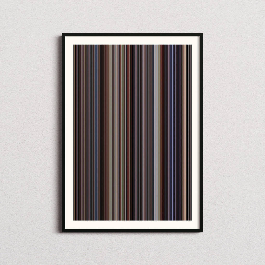 Analyze That Movie Barcode Poster - Barcode Only