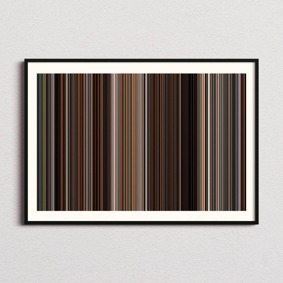 Analyze This Movie Barcode Poster - Barcode Only