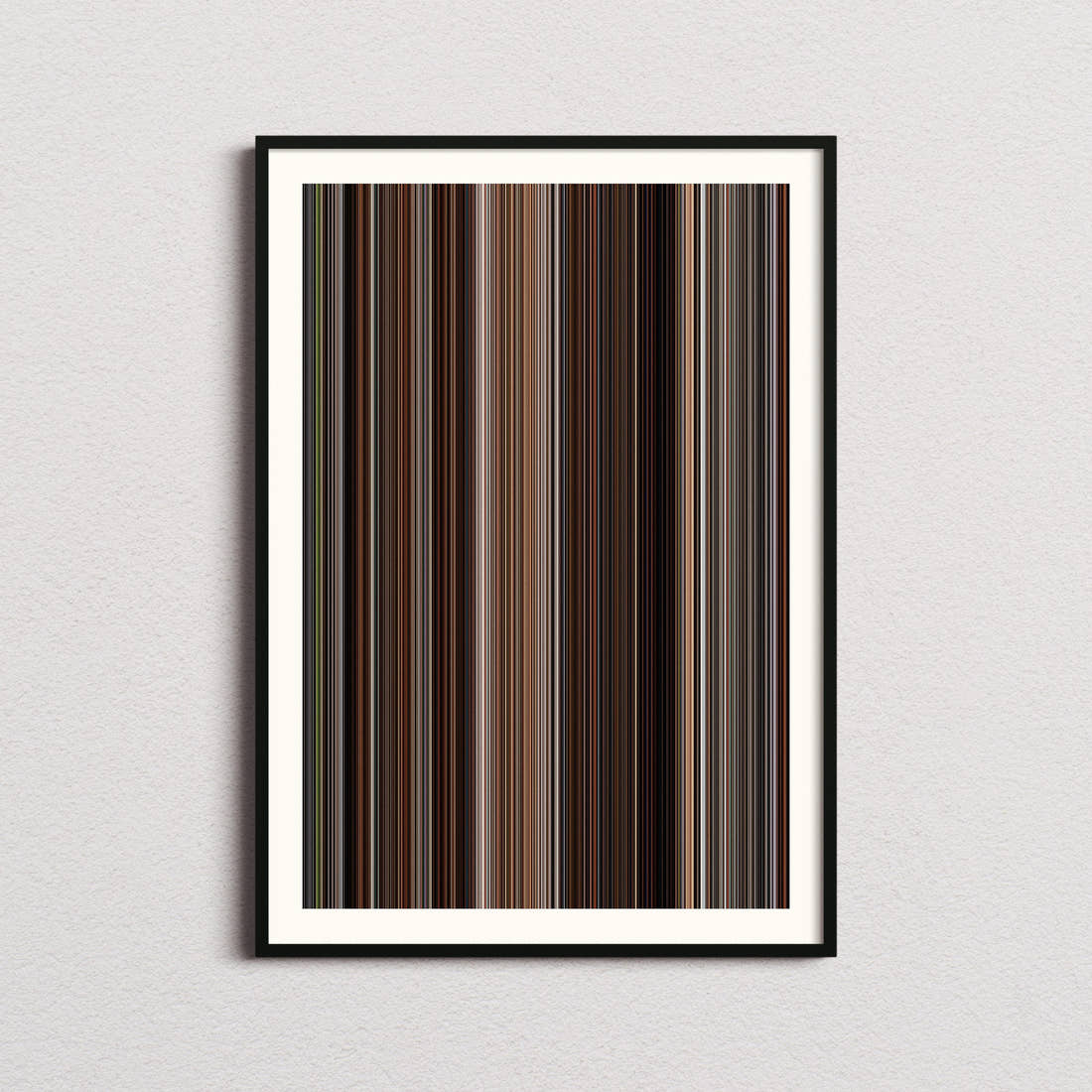 Analyze This Movie Barcode Poster - Barcode Only