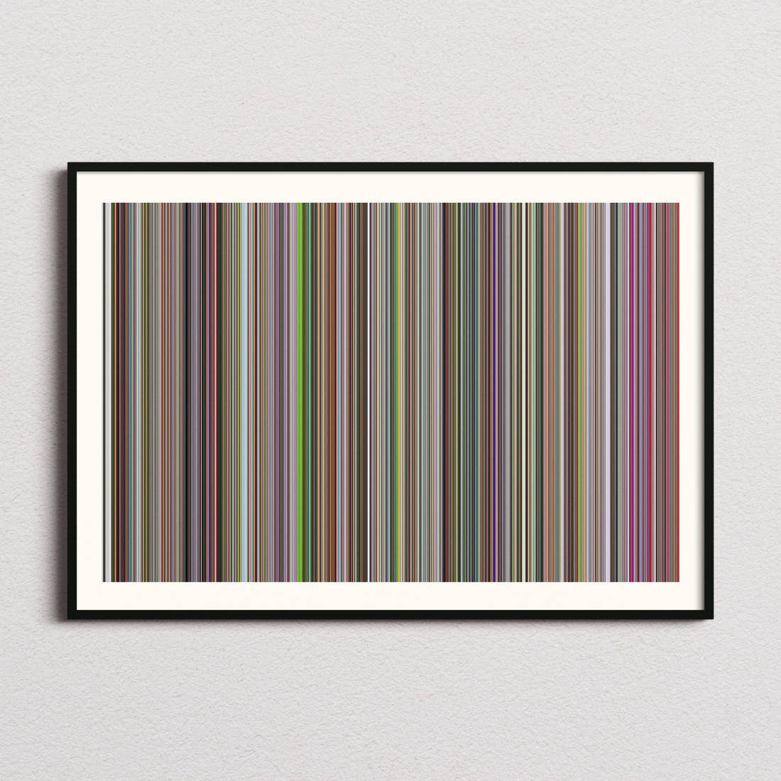 Andaz Apna Apna Movie Barcode Poster - Barcode Only