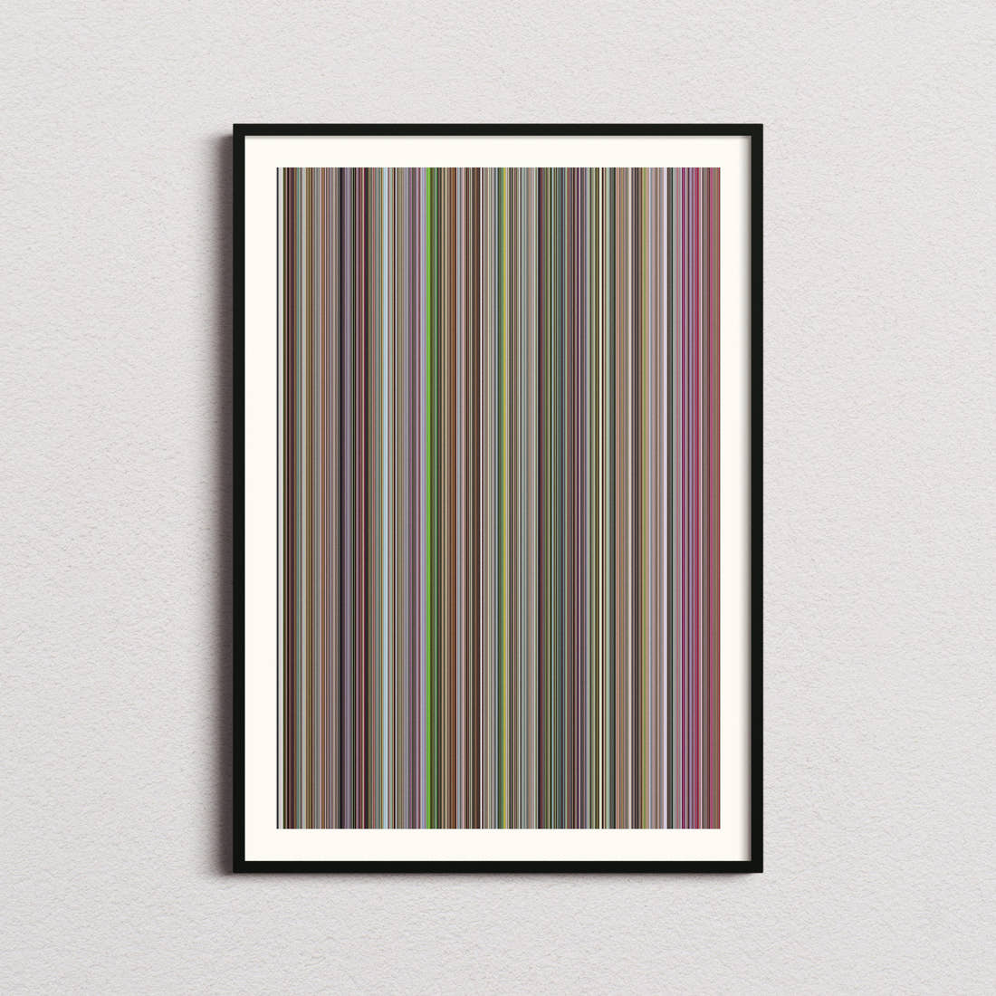 Andaz Apna Apna Movie Barcode Poster - Barcode Only