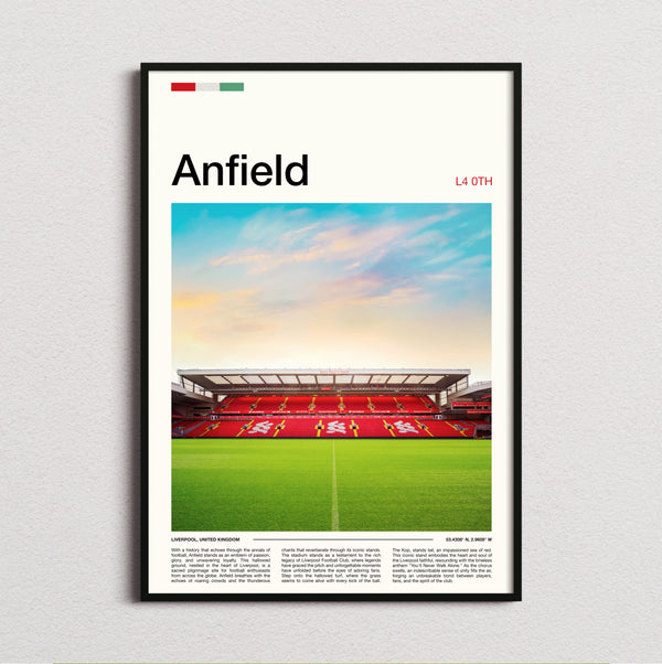 Anfield Stadium Print