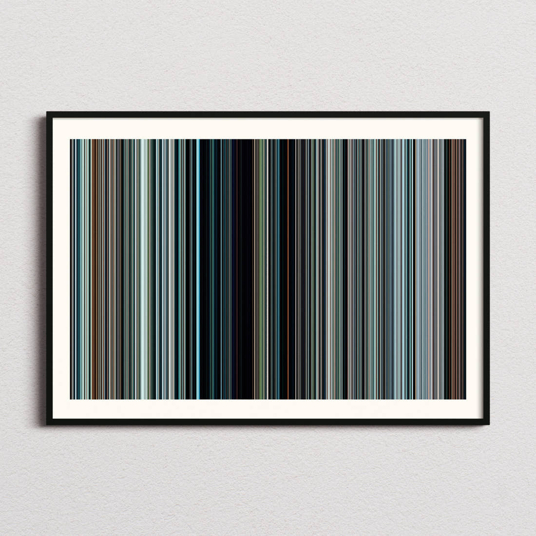 Angel Has Fallen Movie Barcode Poster - Barcode Only