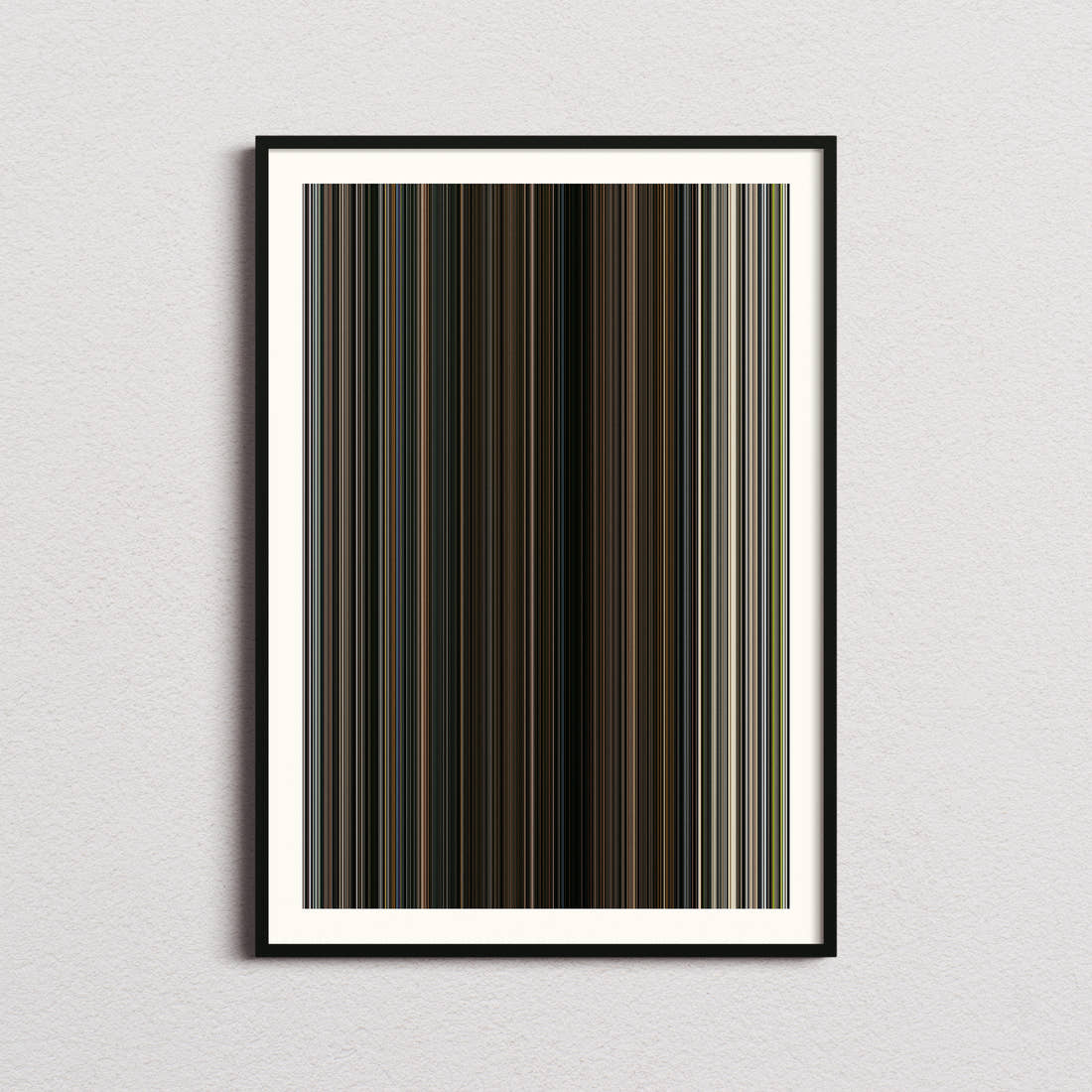 Animals Movie Barcode Poster - Barcode Only