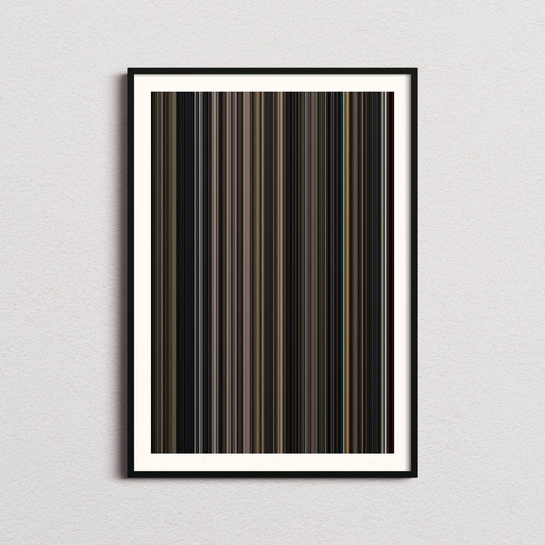 Annabelle Movie Barcode Poster - Barcode Only
