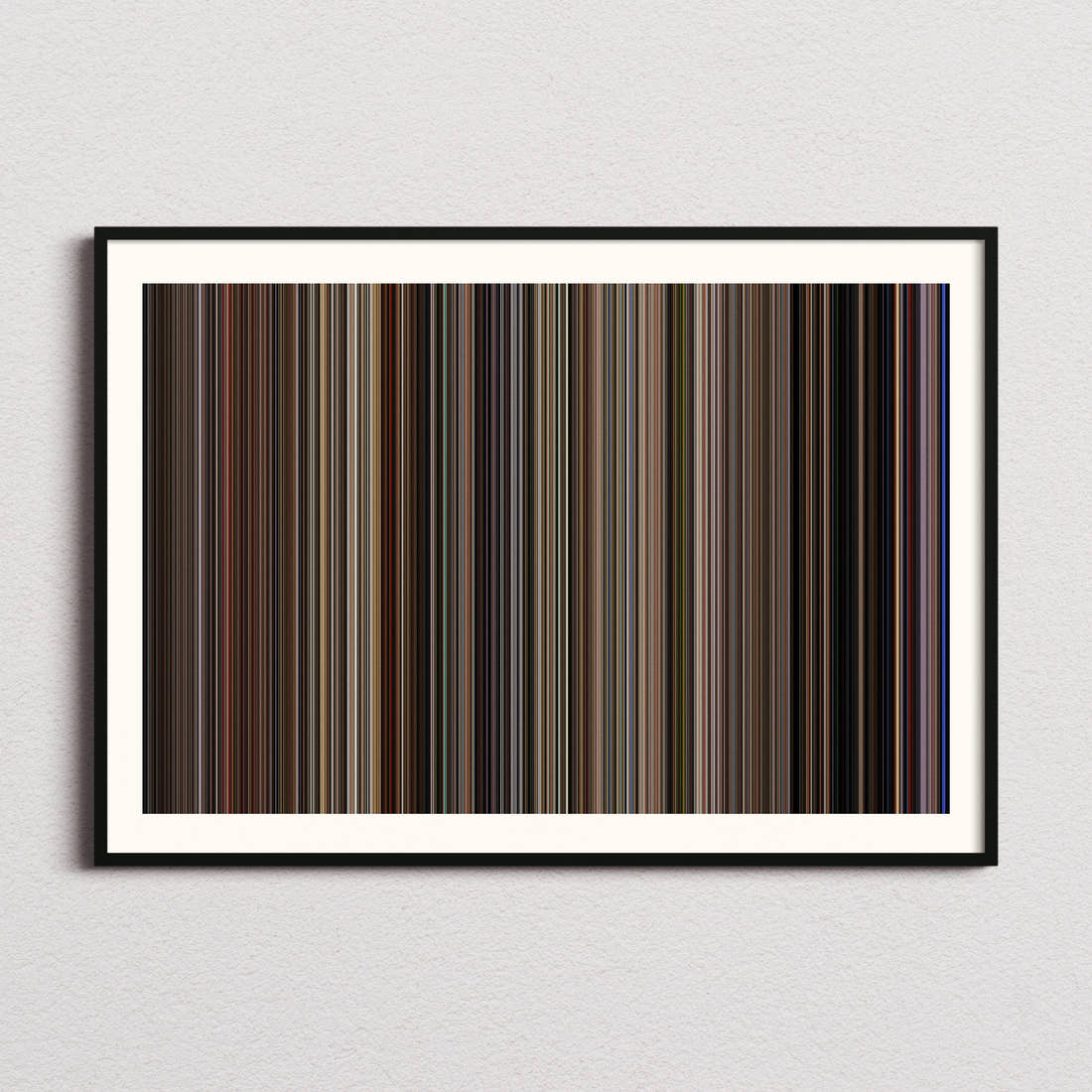Annie Movie Barcode Poster - Barcode Only