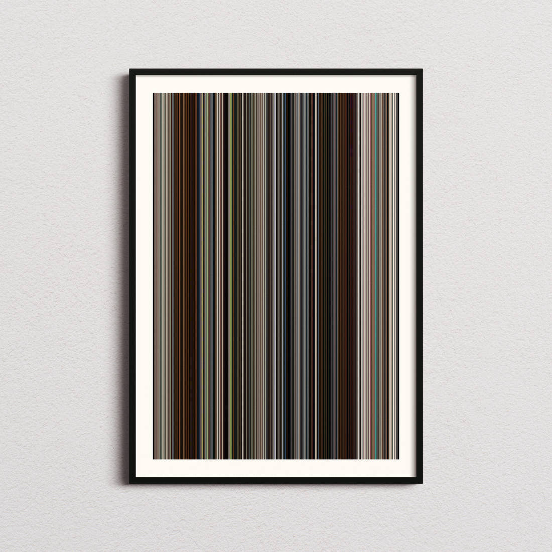 Another Round Movie Barcode Poster - Barcode Only