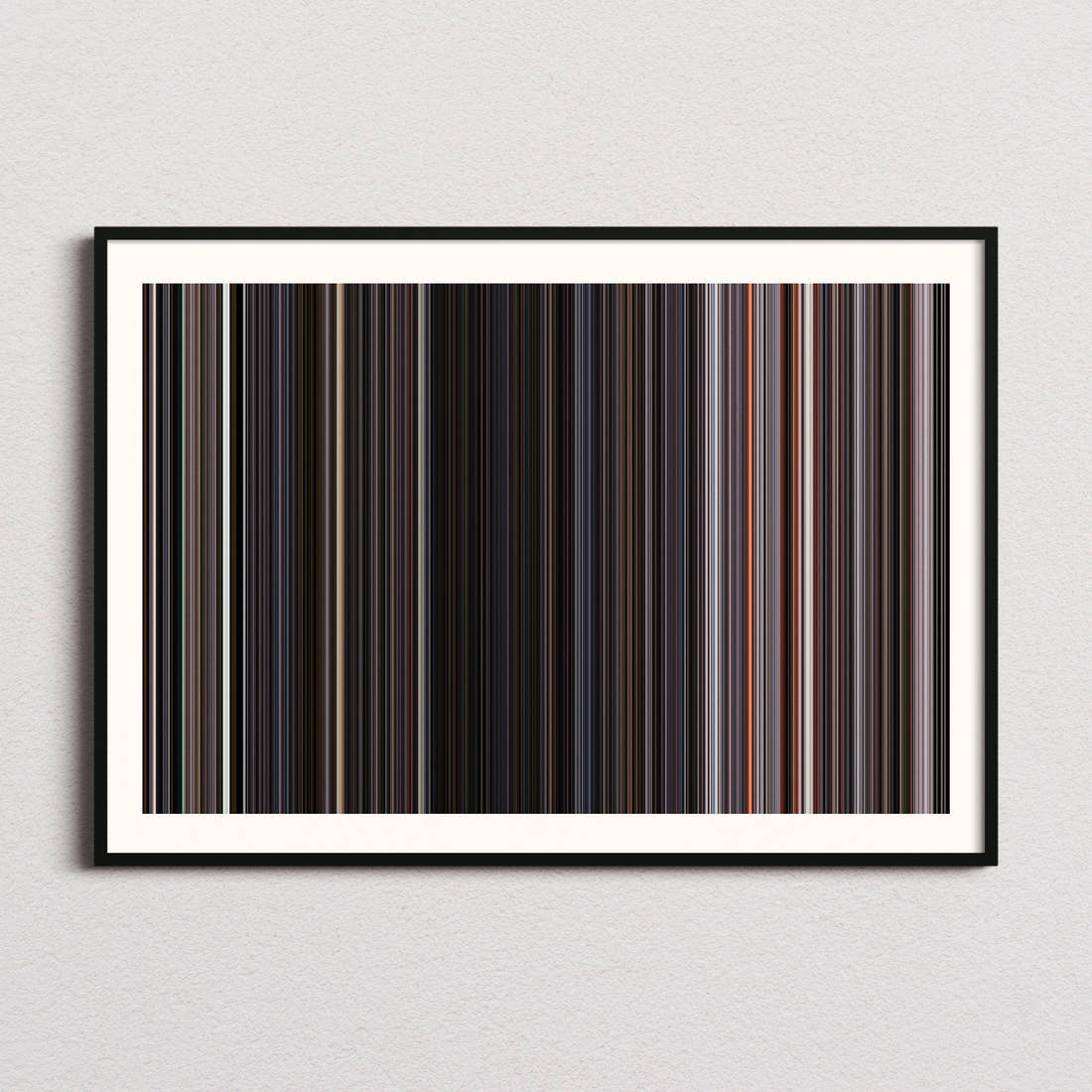 Ant-Man and the Wasp Movie Barcode Poster - Barcode Only