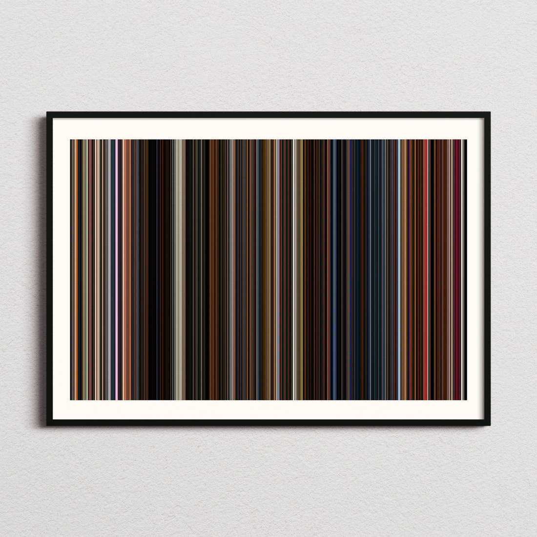 Ant-Man Movie Barcode Poster - Barcode Only
