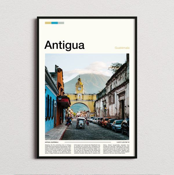 Antigua - Santa Catalina Arch - Travel Print