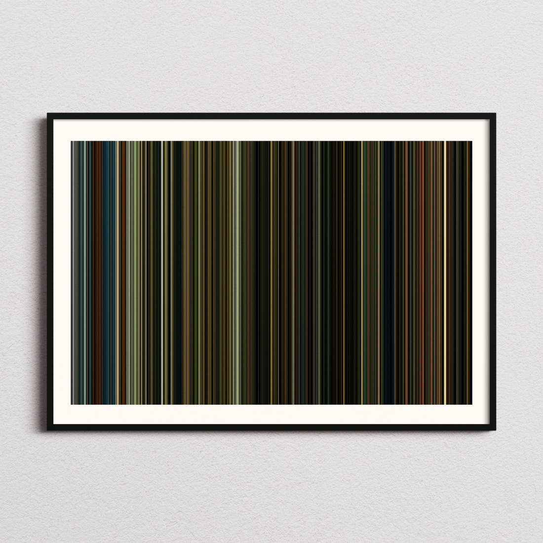 Apex Movie Barcode Poster - Barcode Only