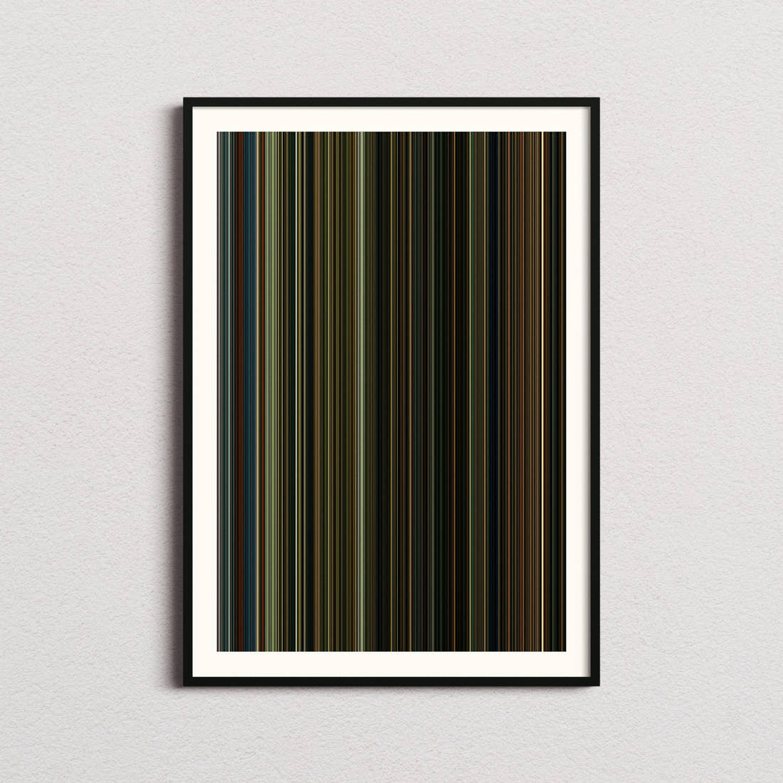 Apex Movie Barcode Poster - Barcode Only