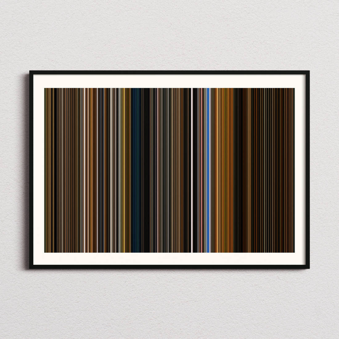 Apocalypse Now Movie Barcode Poster - Barcode Only
