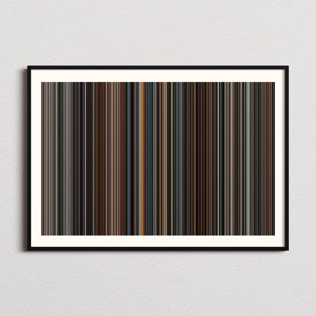 Argo Movie Barcode Poster - Barcode Only