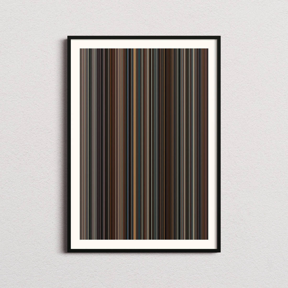 Argo Movie Barcode Poster - Barcode Only