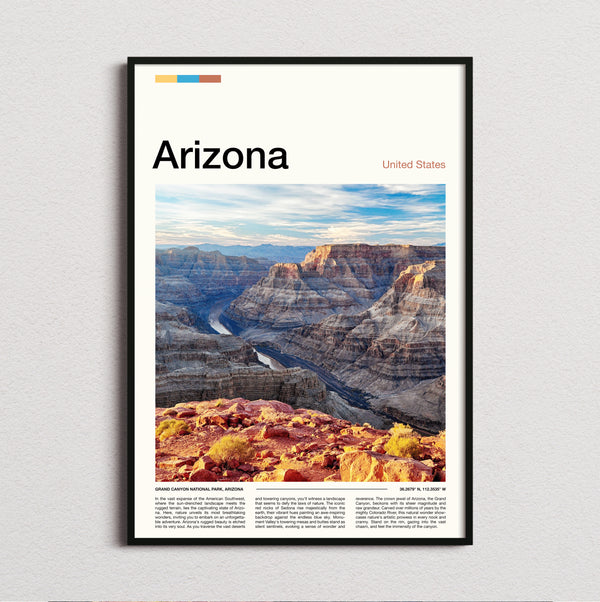 Arizona - Grand Canyon - Travel Print