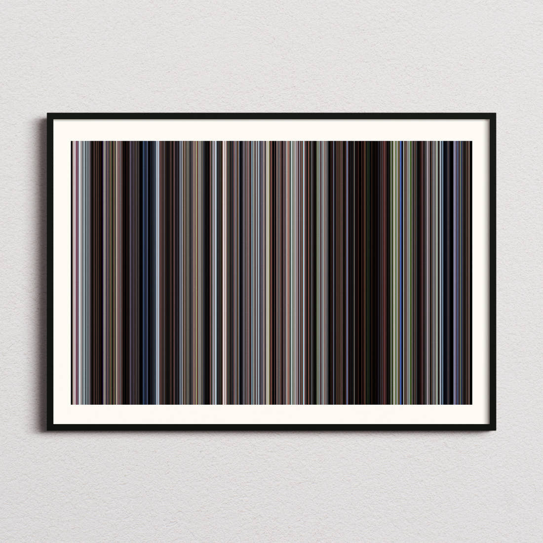 Arlington Road Movie Barcode Poster - Barcode Only