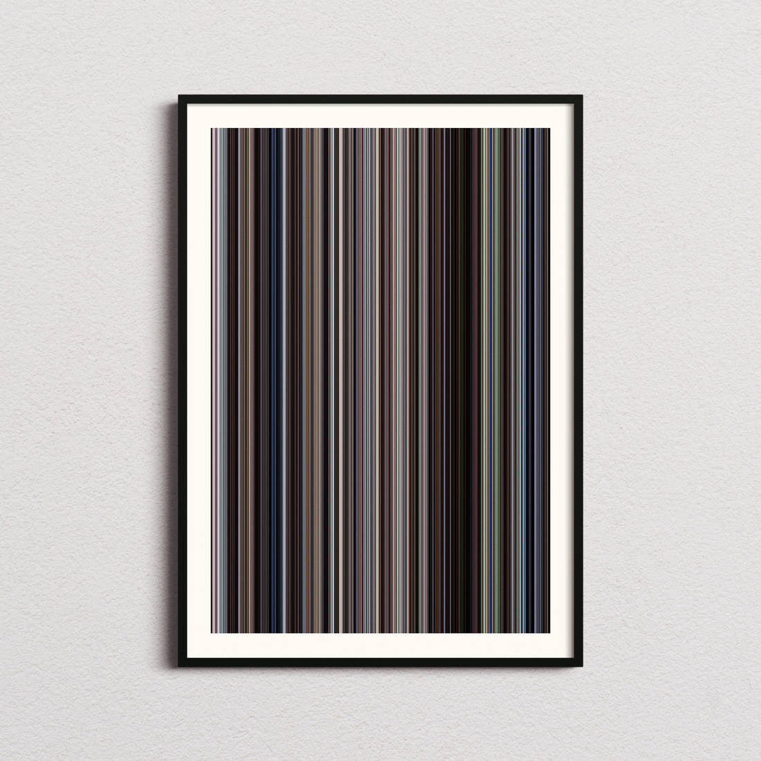 Arlington Road Movie Barcode Poster - Barcode Only