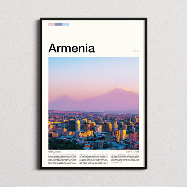 Armenia - Mount Ararat - Travel Print