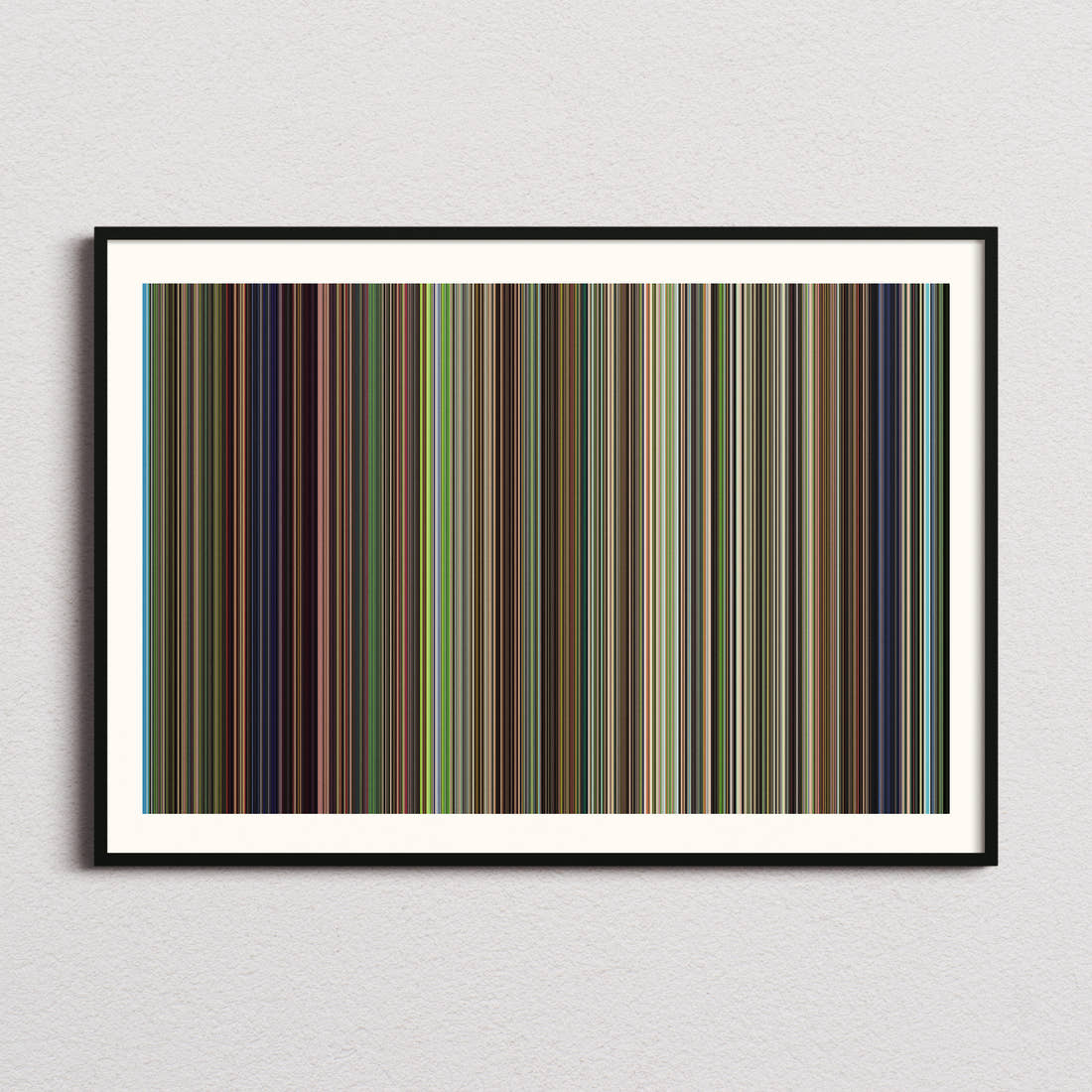 Arrietty Movie Barcode Poster - Barcode Only