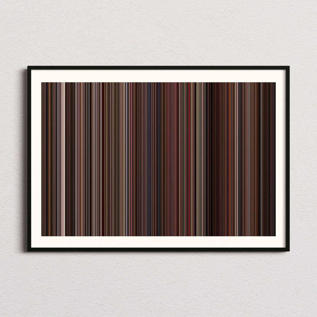 As Good As It Gets Movie Barcode Poster - Barcode Only