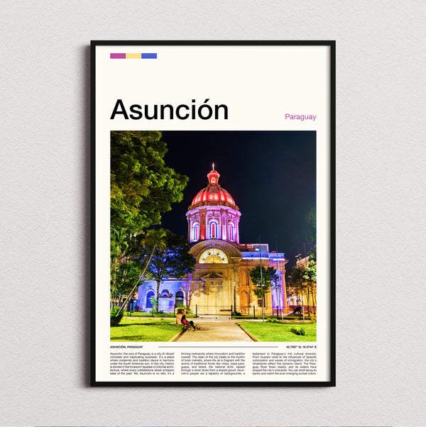 Asuncion - Pantheon Of Heroes - Travel Print