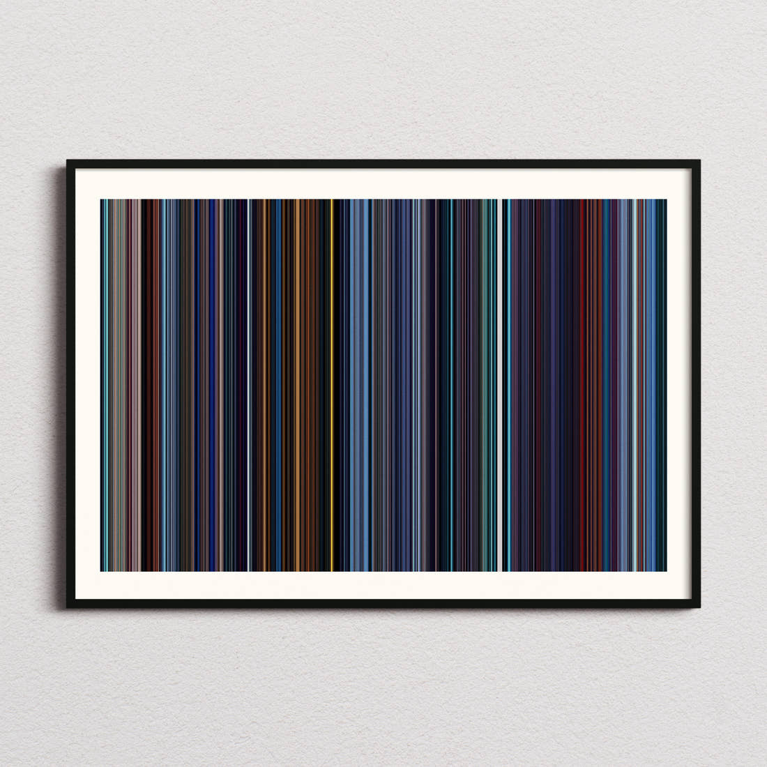 Atlantis: The Lost Empire Movie Barcode Poster - Barcode Only