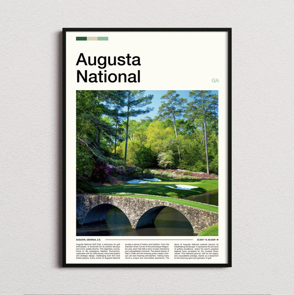 Augusta National Travel Print