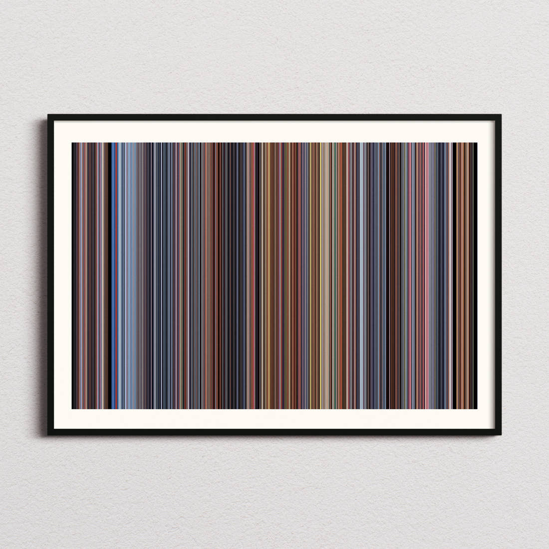 Austin Powers: International Man of Mystery Movie Barcode Poster - Barcode Only