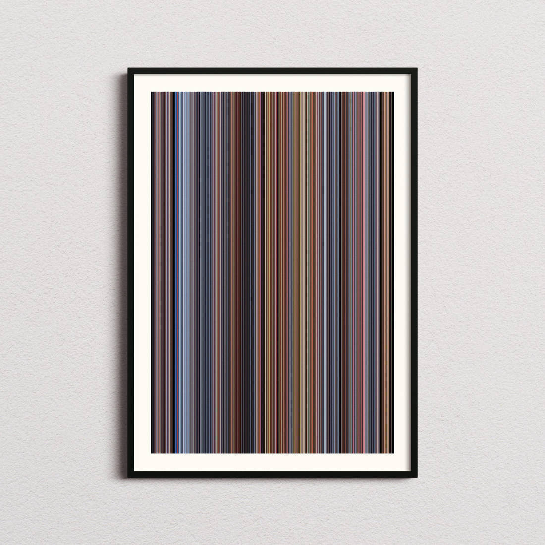 Austin Powers: International Man of Mystery Movie Barcode Poster - Barcode Only