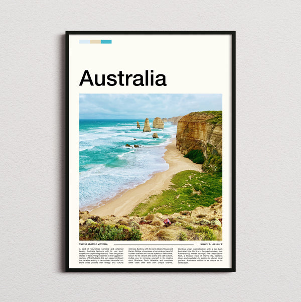 Australia - Twelve Apostles - Travel Print