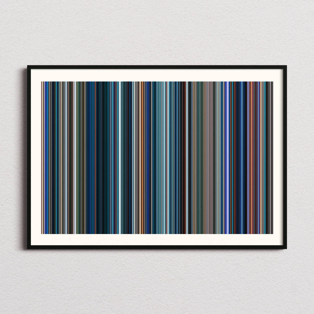 Avatar: Fire and Ash Movie Barcode Poster - Barcode Only