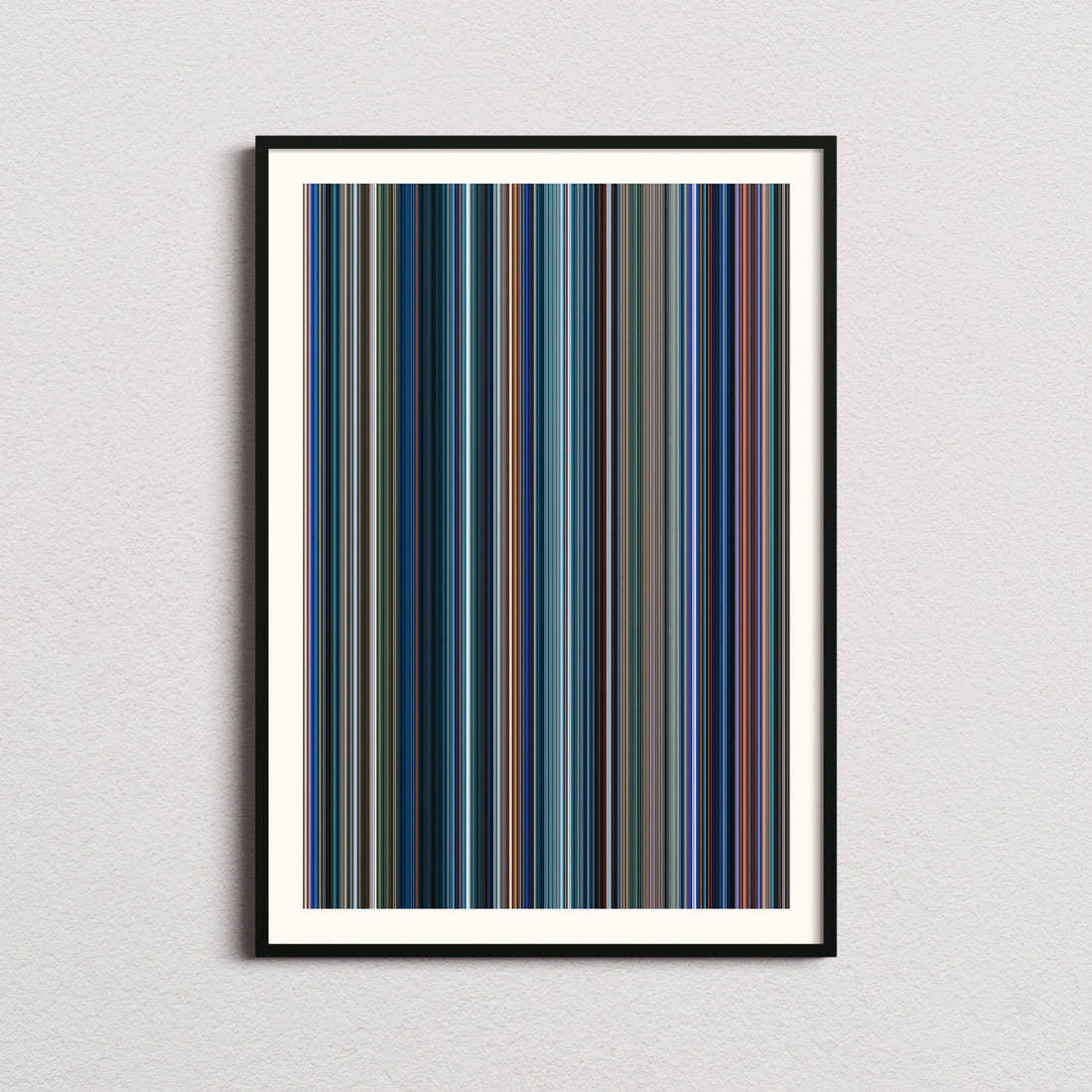 Avatar: Fire and Ash Movie Barcode Poster - Barcode Only