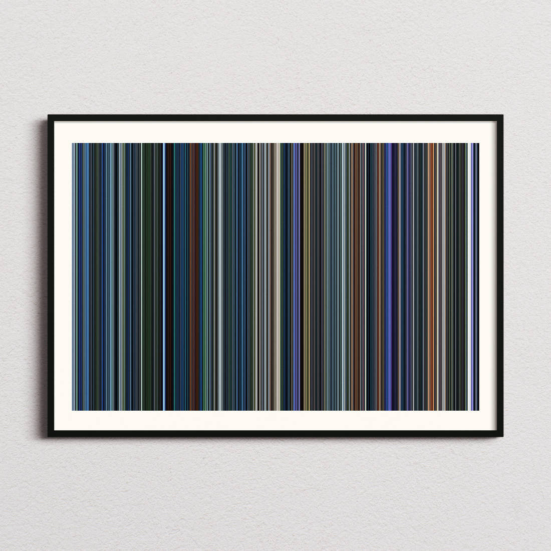 Avatar Movie Barcode Poster - Barcode Only