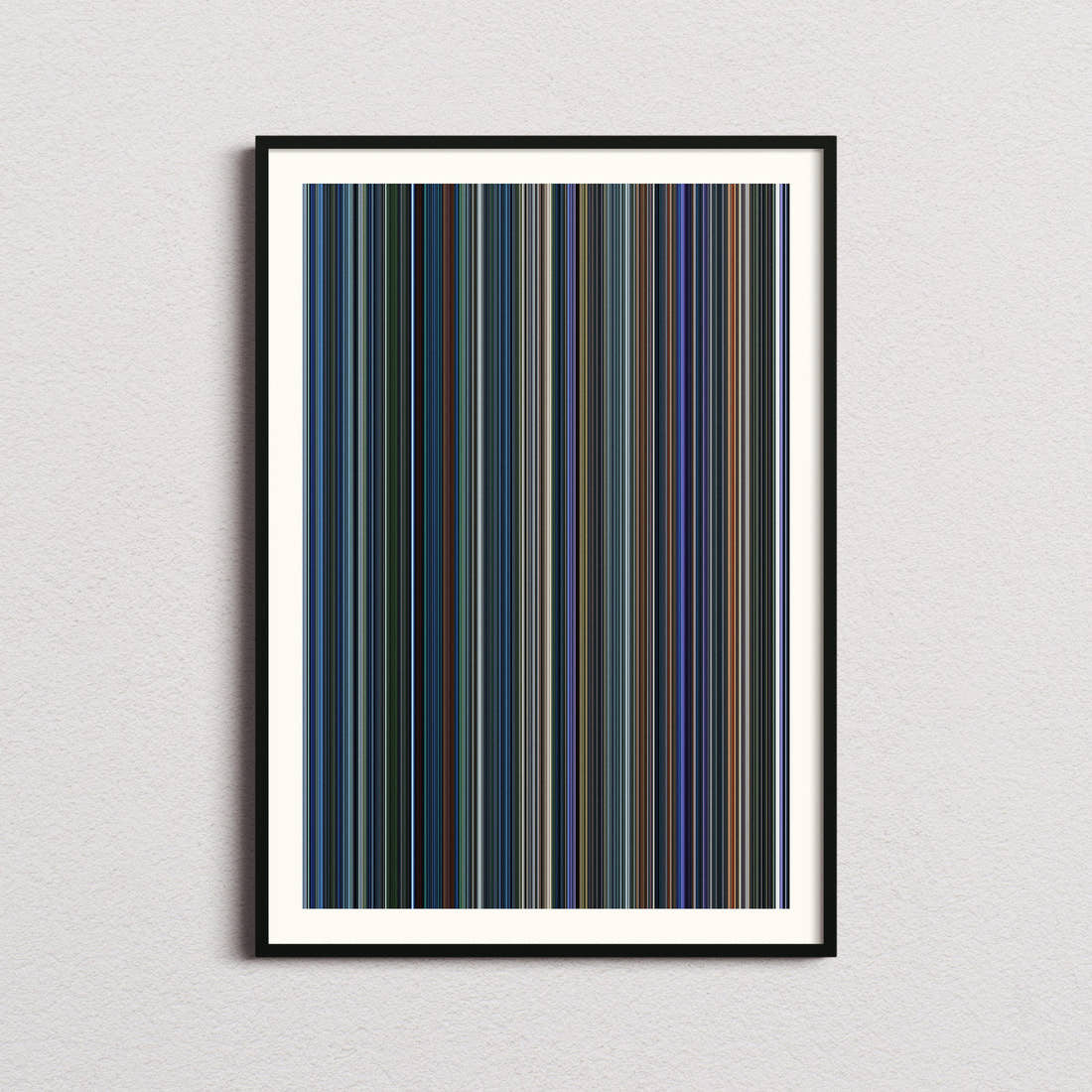 Avatar Movie Barcode Poster - Barcode Only