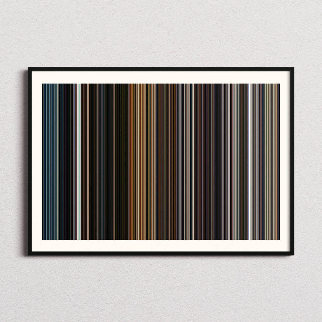 Avengers: Age of Ultron Movie Barcode Poster - Barcode Only
