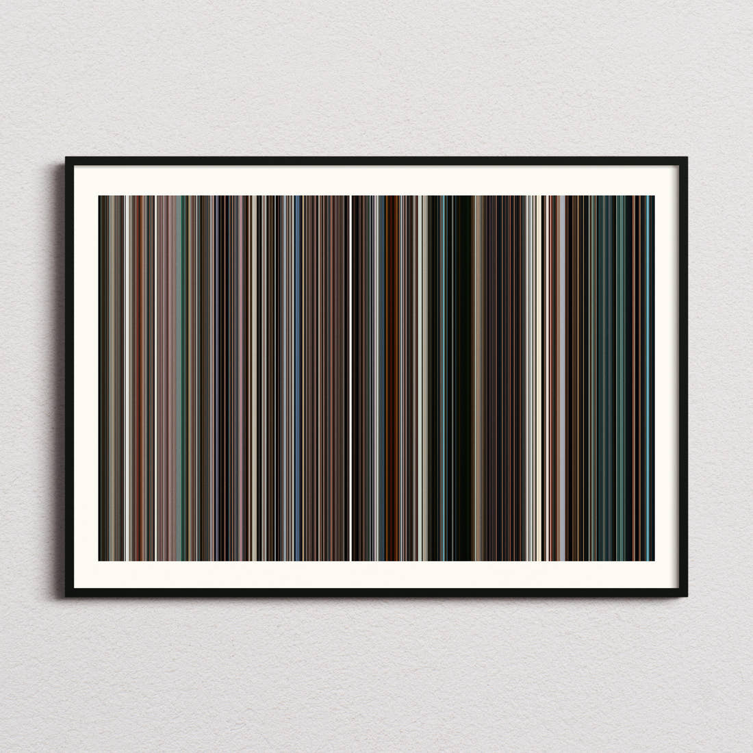 Babel Movie Barcode Poster - Barcode Only