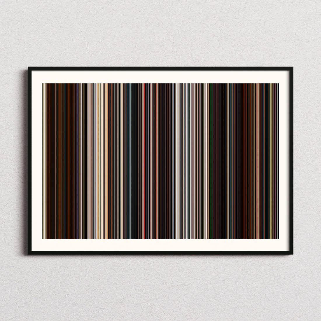 Babylon Movie Barcode Poster - Barcode Only