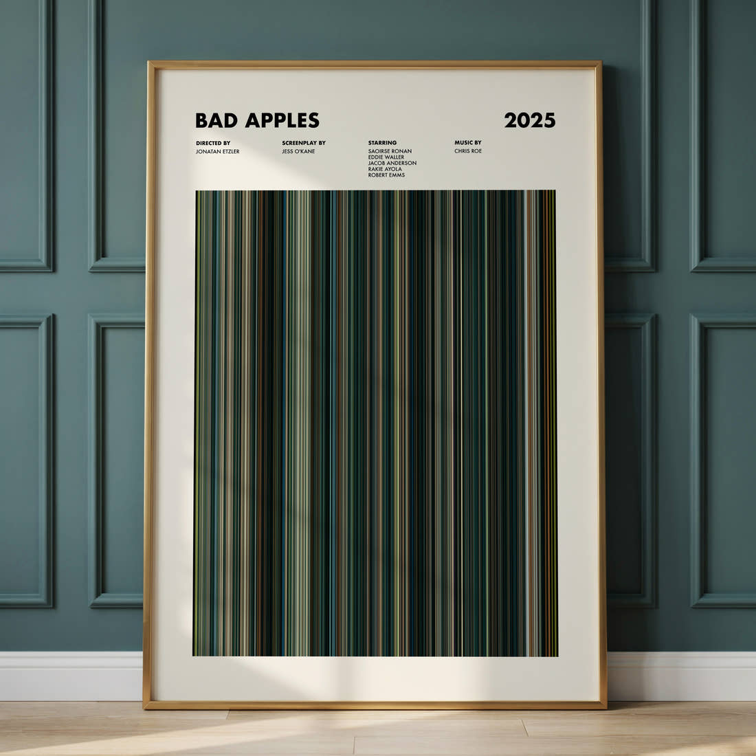 Bad Apples Movie Barcode Poster