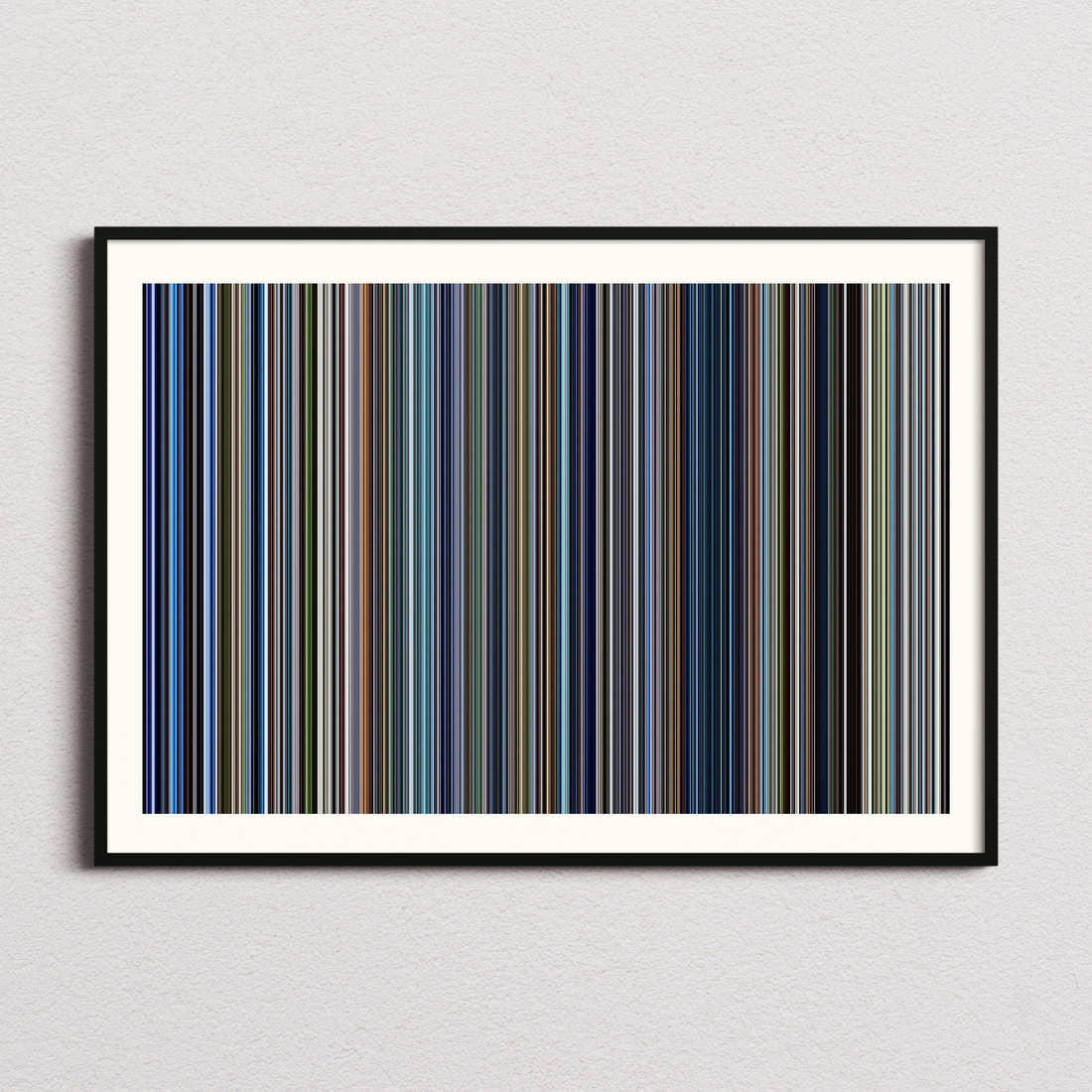 Bad Boys II Movie Barcode Poster - Barcode Only