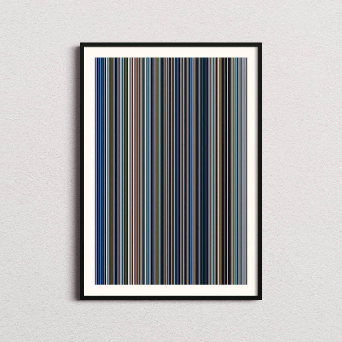 Bad Boys II Movie Barcode Poster - Barcode Only