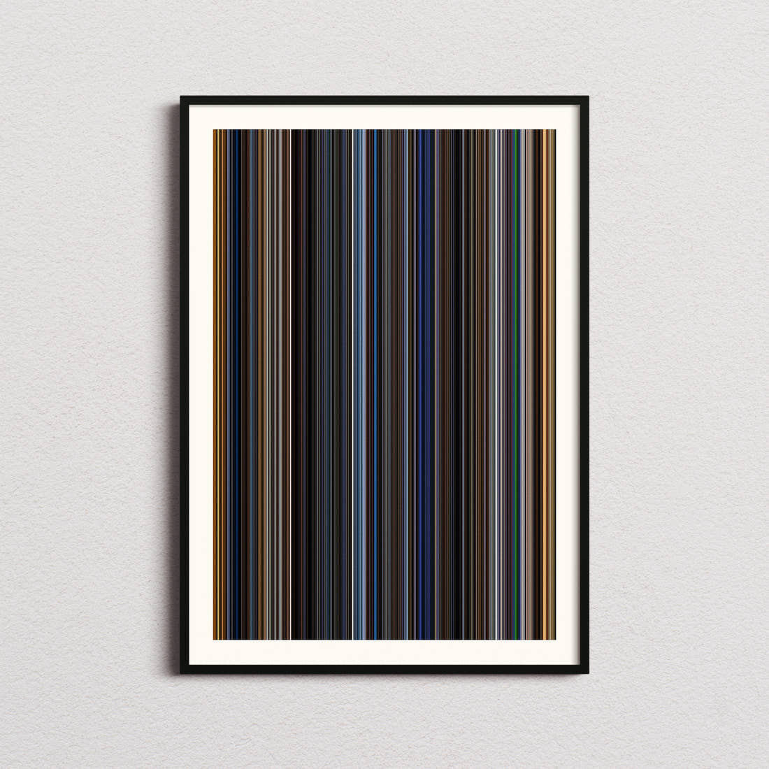 Bad Boys Movie Barcode Poster - Barcode Only