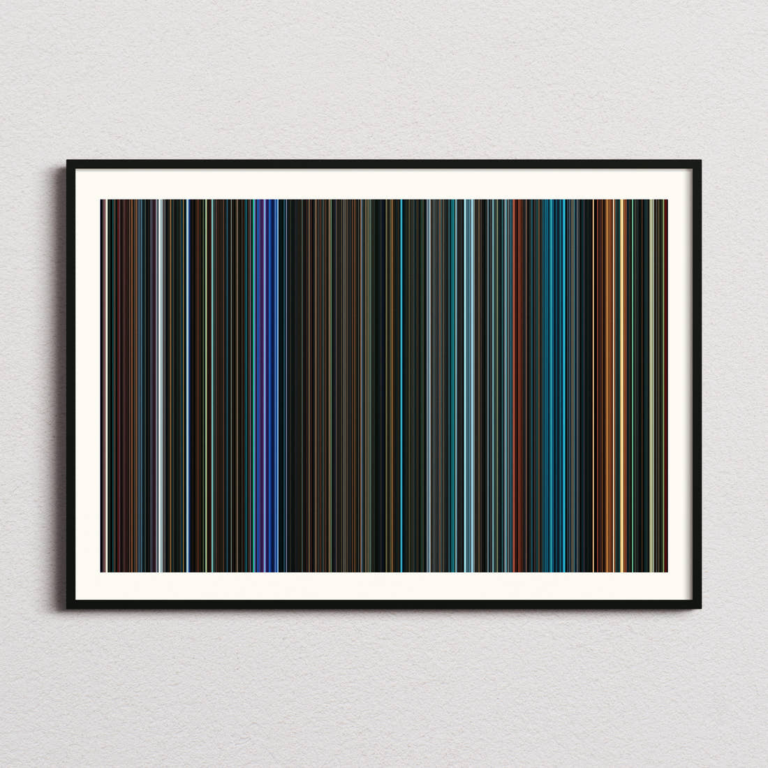 Ballerina Movie Barcode Poster - Barcode Only
