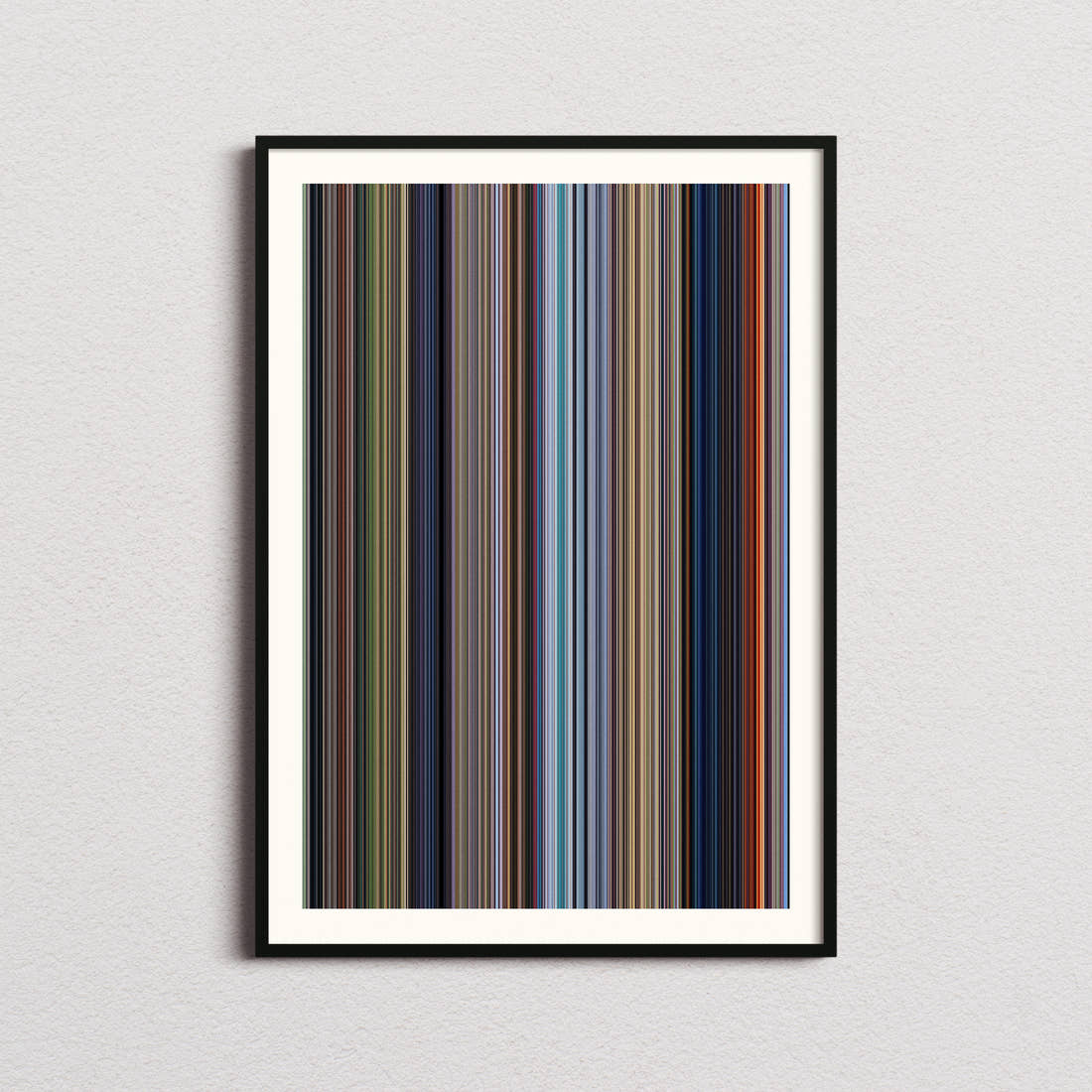 Bambi Movie Barcode Poster - Barcode Only