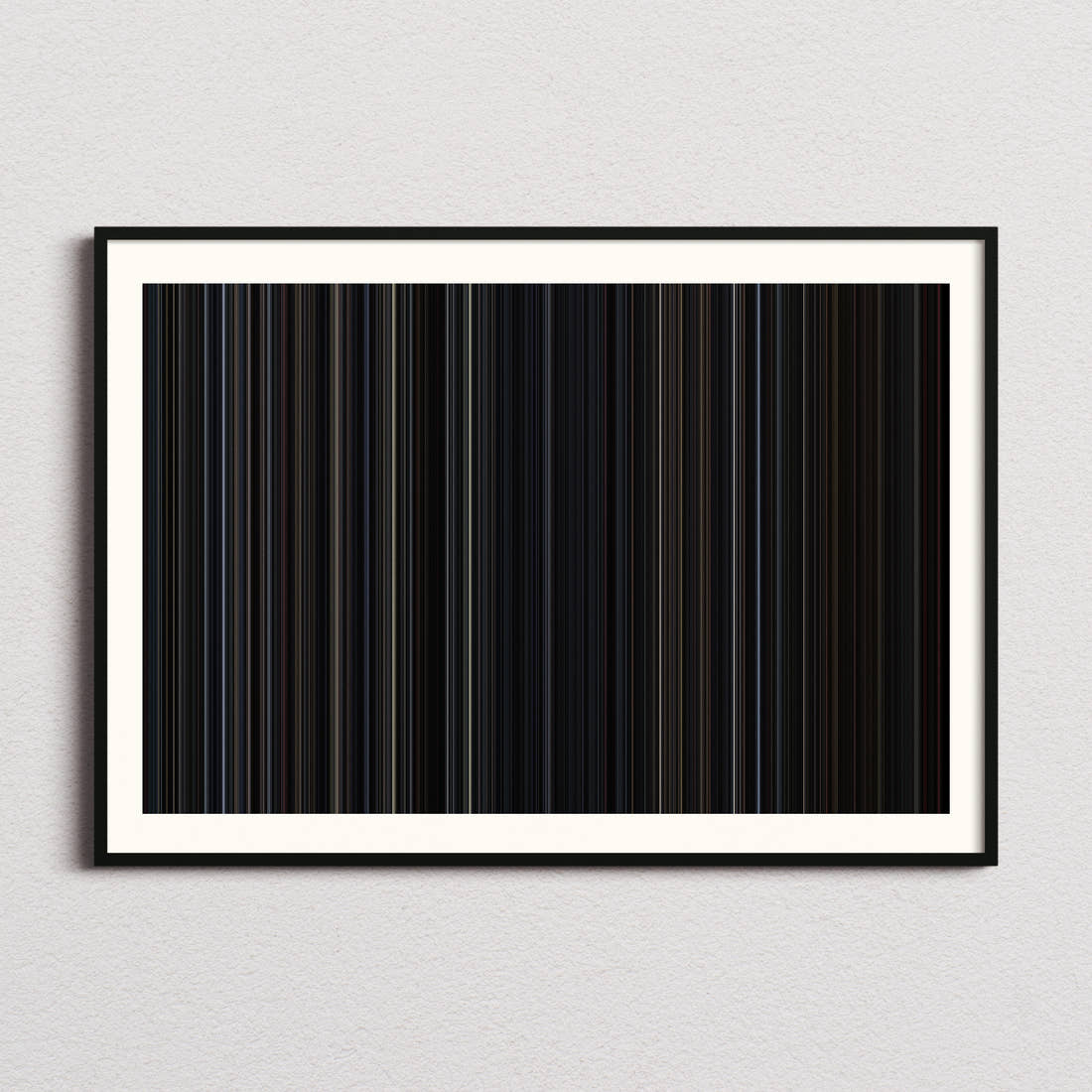 Bambi: The Reckoning Movie Barcode Poster - Barcode Only