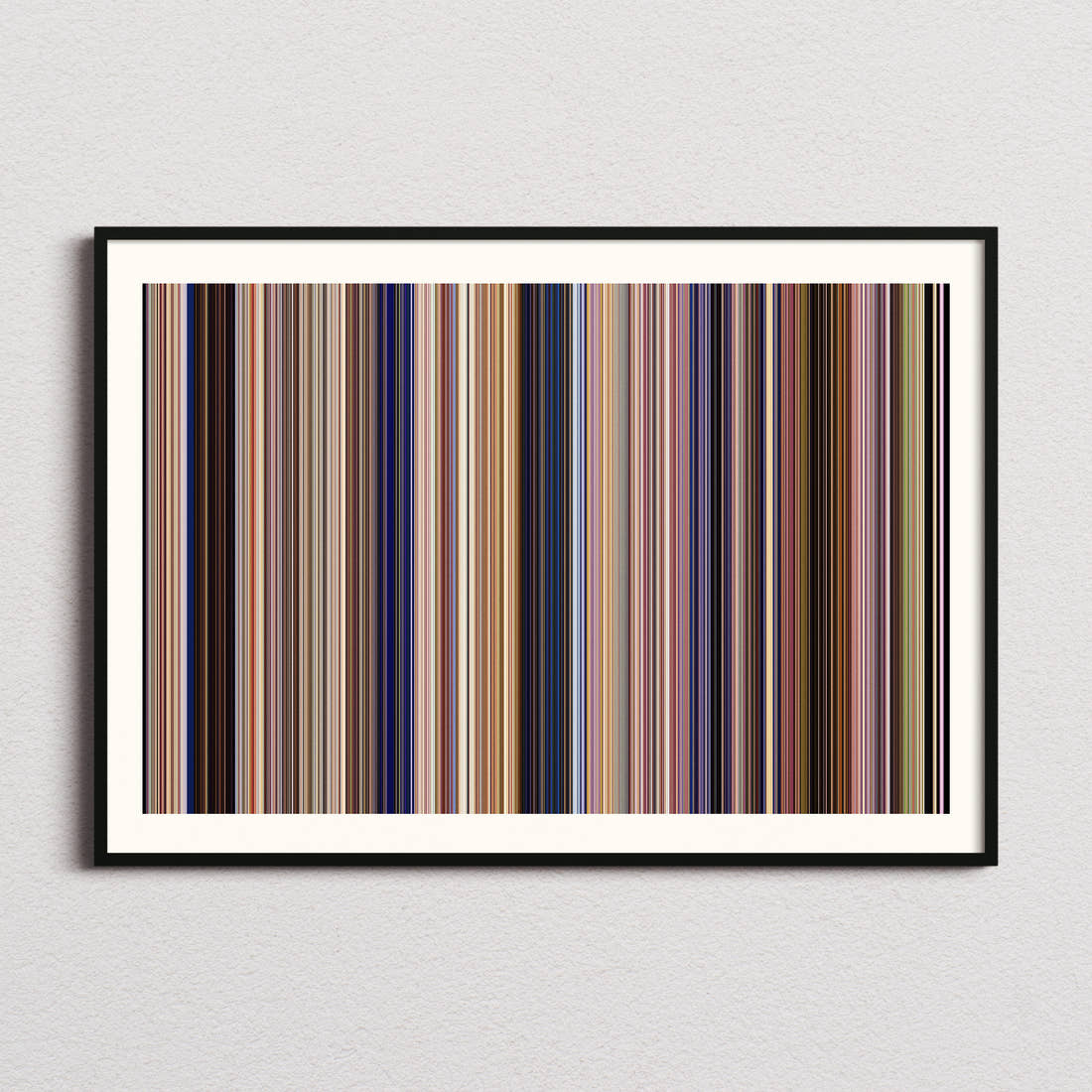 Barbie as the Princess and the Pauper Movie Barcode Poster - Barcode Only