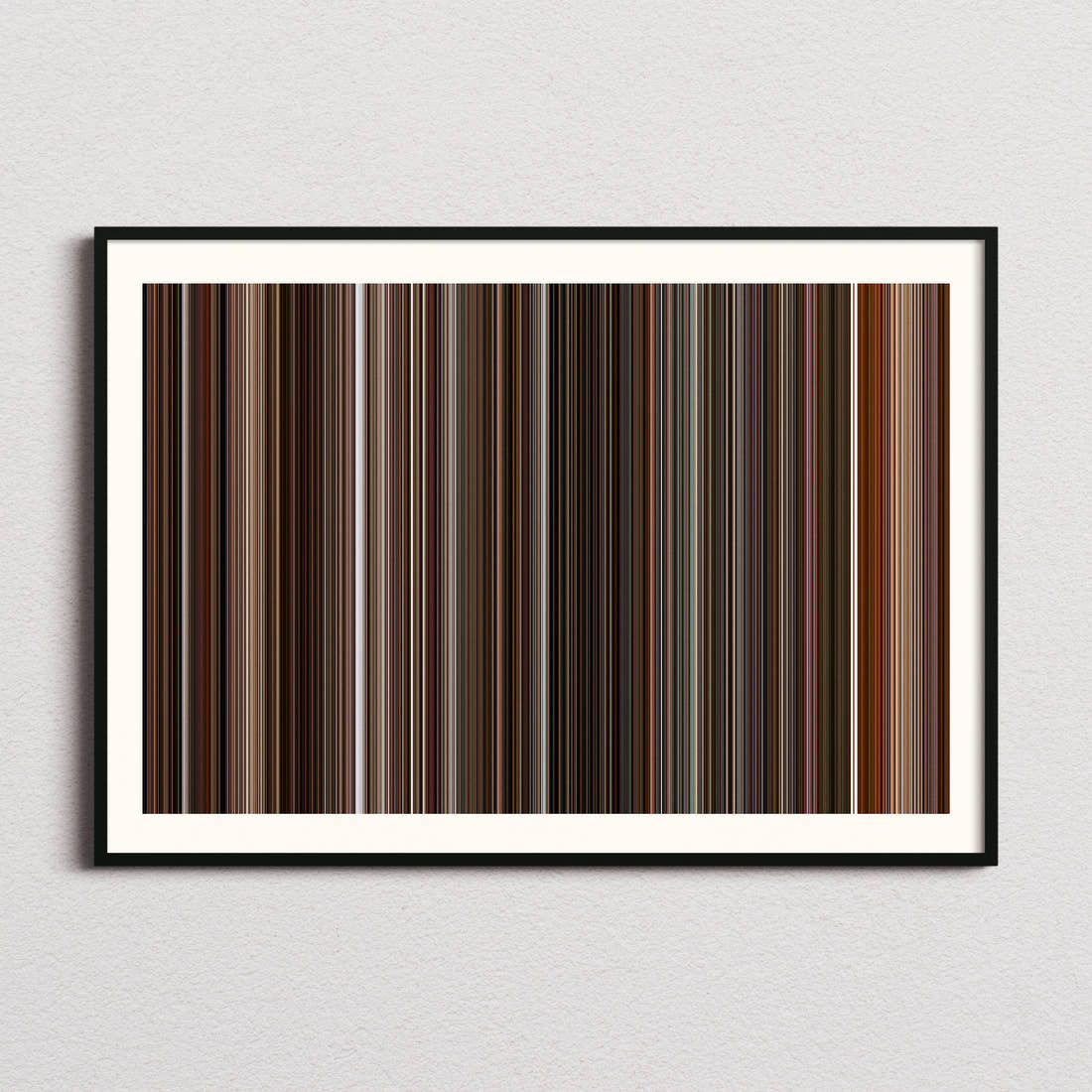 Barton Fink Movie Barcode Poster - Barcode Only