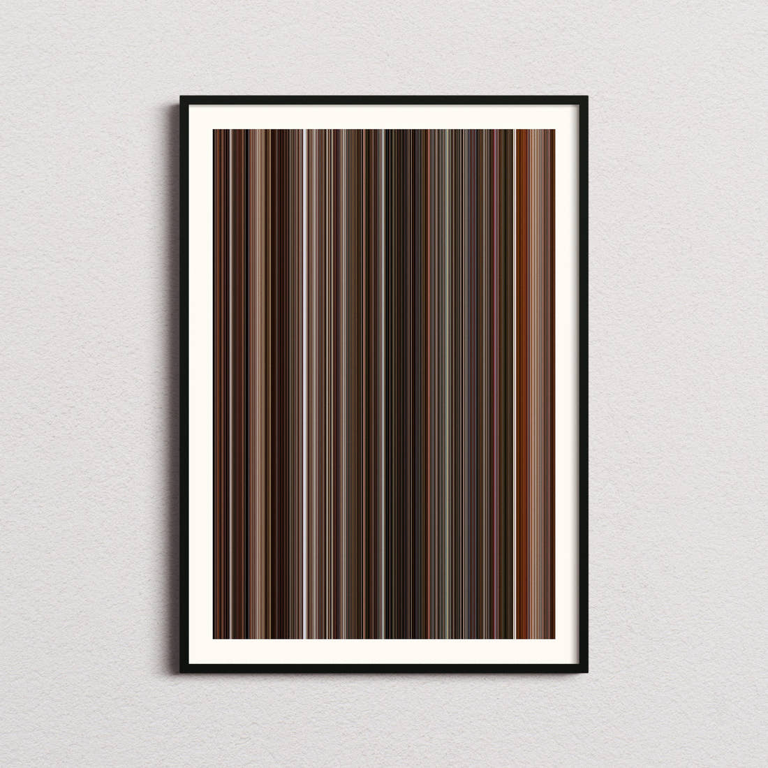 Barton Fink Movie Barcode Poster - Barcode Only